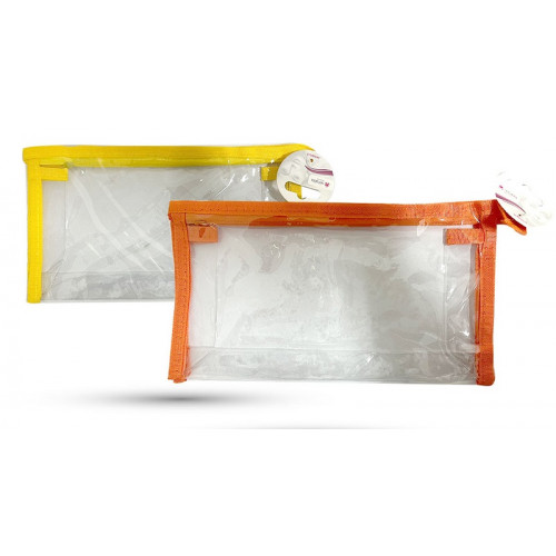 BORSELLO BEAUTY BORSELLO PVC TRASPARENTE FLUO COLOURS SETABLU